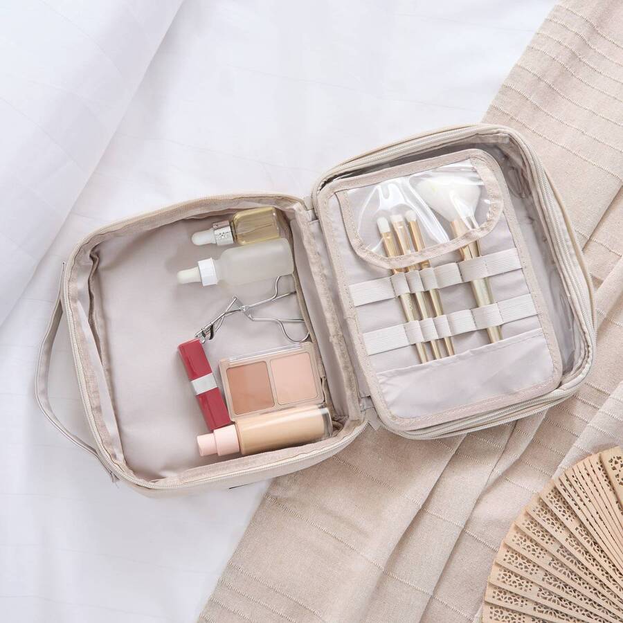 Trousse de toilette de voyage, l.23,5 x h.19 cm
