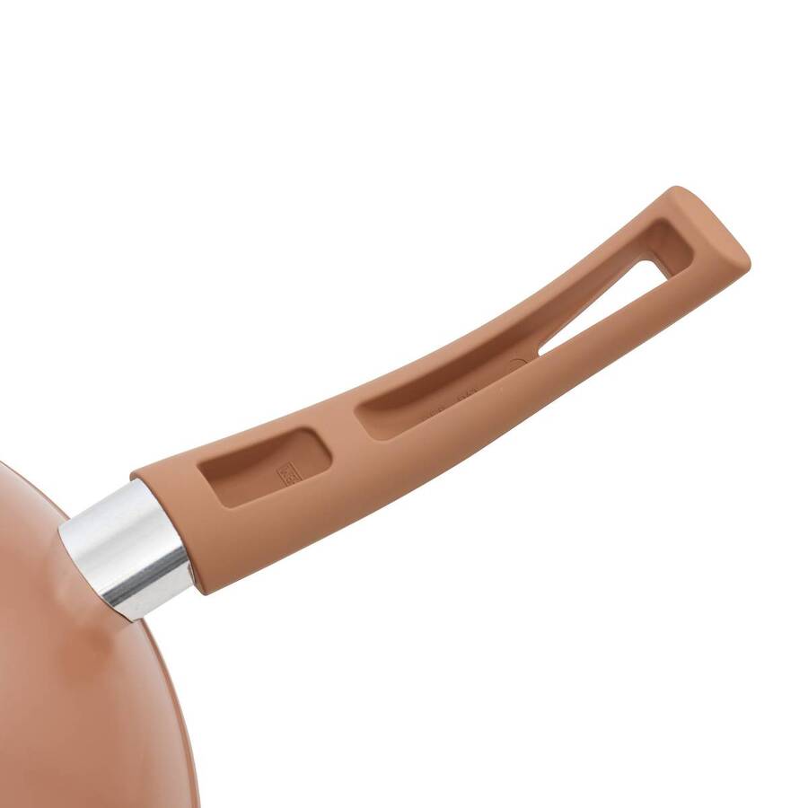Wok, aluminium recyclé, d.28 cm, rose blush Harmony