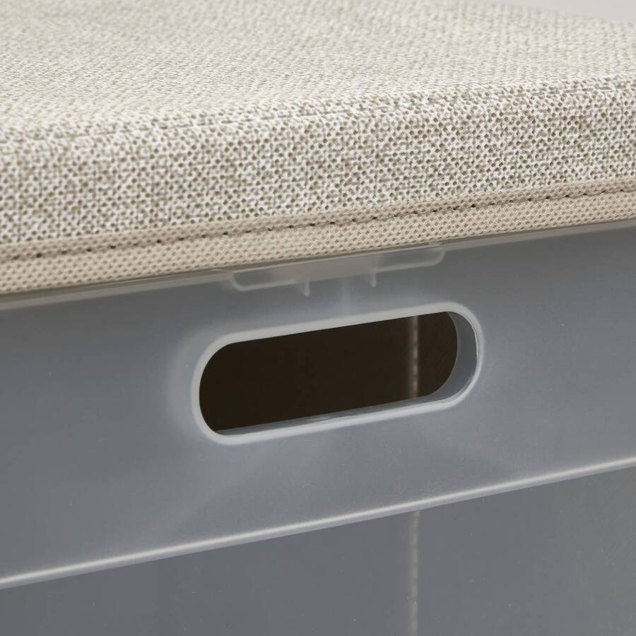 Rangement 2 cases, 30,5x60,5 cm, beige Cube'n door
