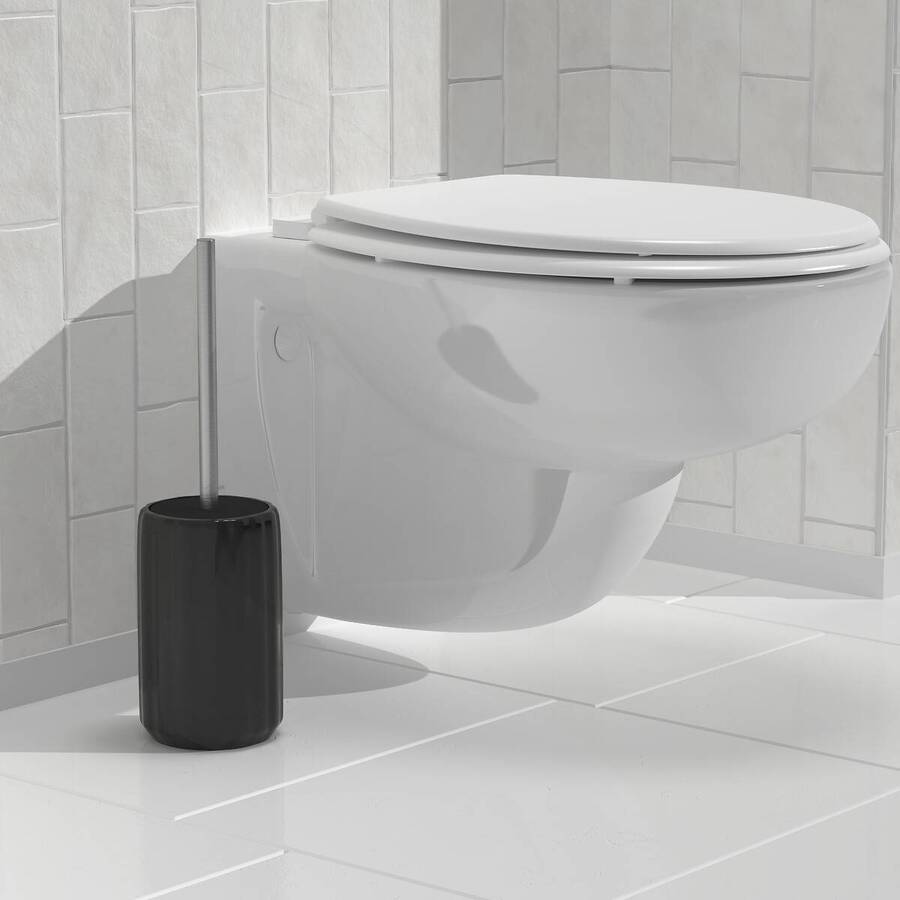 Brosse wc, h.40 cm, noir Colorama