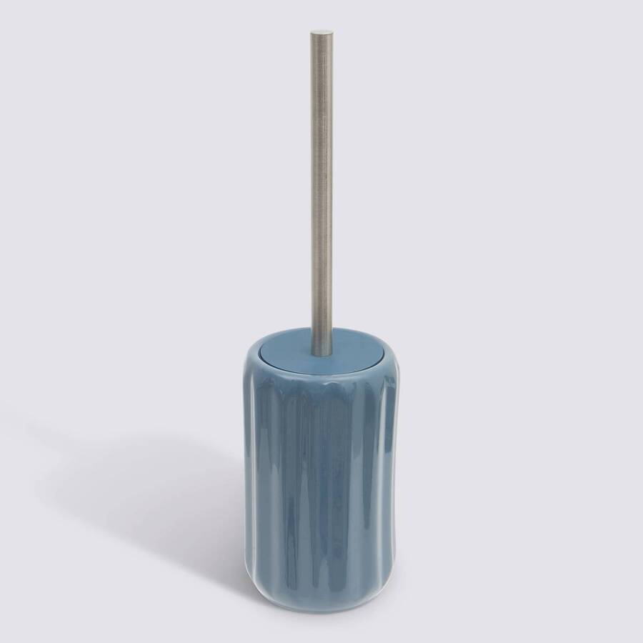 Brosse wc, h.40 cm, bleu Colorama