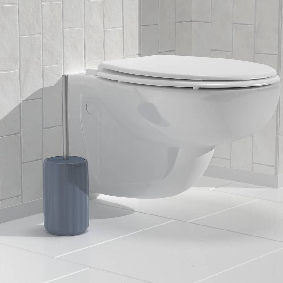 Brosse wc, h.40 cm, bleu Colorama