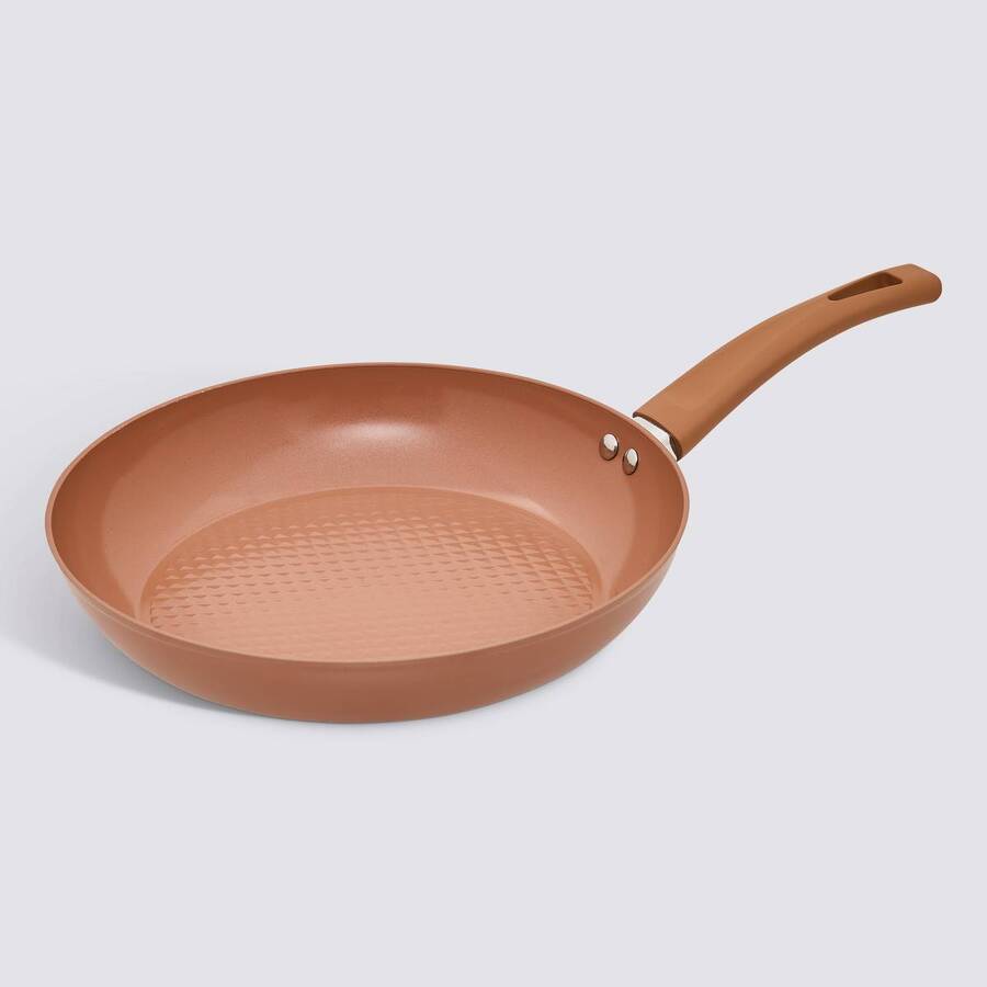 Poêle, d.28 cm, aluminium recyclé, rose blush Harmony