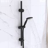 Colonne de douche, 3 pièces, h.73,5 cm, noir