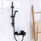 Colonne de douche, 3 pièces, h.73,5 cm, noir