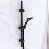 Colonne de douche, 3 pièces, h.73,5 cm, noir