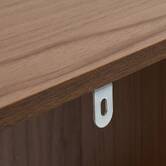 Étagère 4 cases, marron Mix'n modul