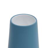 Porte-brosse à dents, d.8,3 x h.11,8 cm, grès, bleu Colorama