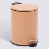 Poubelle manuelle, 2,7l, rose blush Colorama