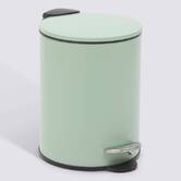 Poubelle manuelle, 2,7l, vert céladon Colorama