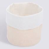 Corbeille à pain, coton, d.15 cm, beige Essentiels