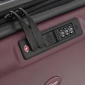 Valise cabine pliable 8 roues, 40l, violet
