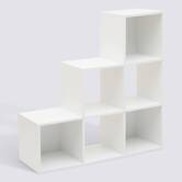 Étagère escalier, 101,7x32 cm, blanc Mix'n modul