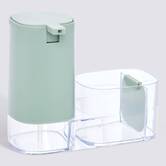 Distributeur de savon, 540ml, vert Poly