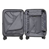 Valise cabine pliable 8 roues, 40l, noir