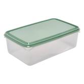 Lot de 12 boîtes de conservation, 0,19/0,35/0,6/2,1l, transparent Essentiels