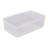 Lot de 12 boîtes de conservation, 0,19/0,35/0,6/2,1l, transparent Essentiels