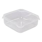 Lot de 12 boîtes de conservation, 0,19/0,35/0,6/2,1l, transparent Essentiels