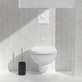 Brosse wc, h.40 cm, noir Colorama