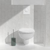 Brosse wc, h.40 cm, vert céladon Colorama