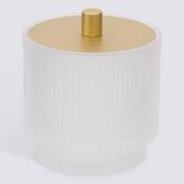 Pot à cotons, d.9,8 cm, blanc Solis