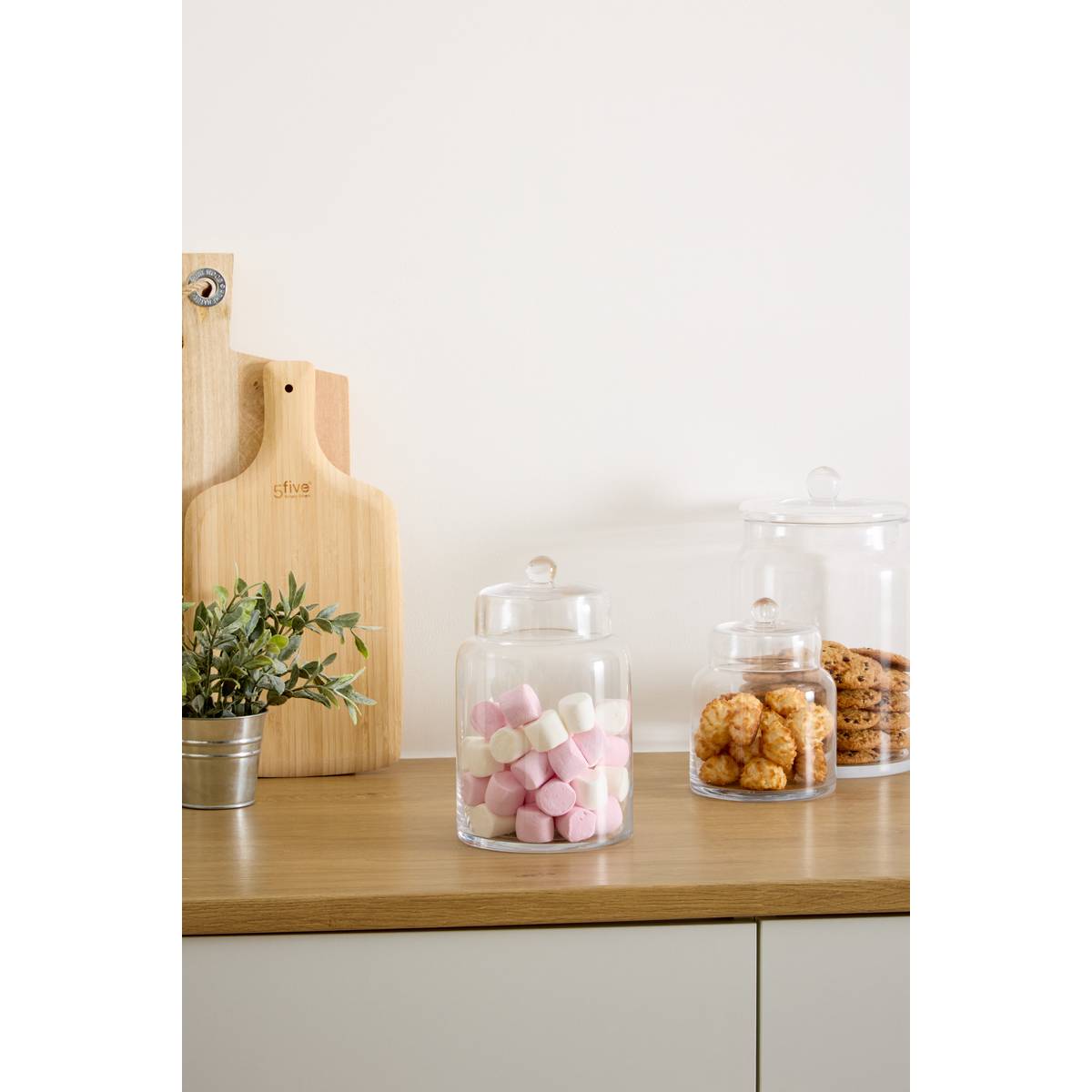 Bonbonnière en verre, 2,2l, transparent Ambroisia