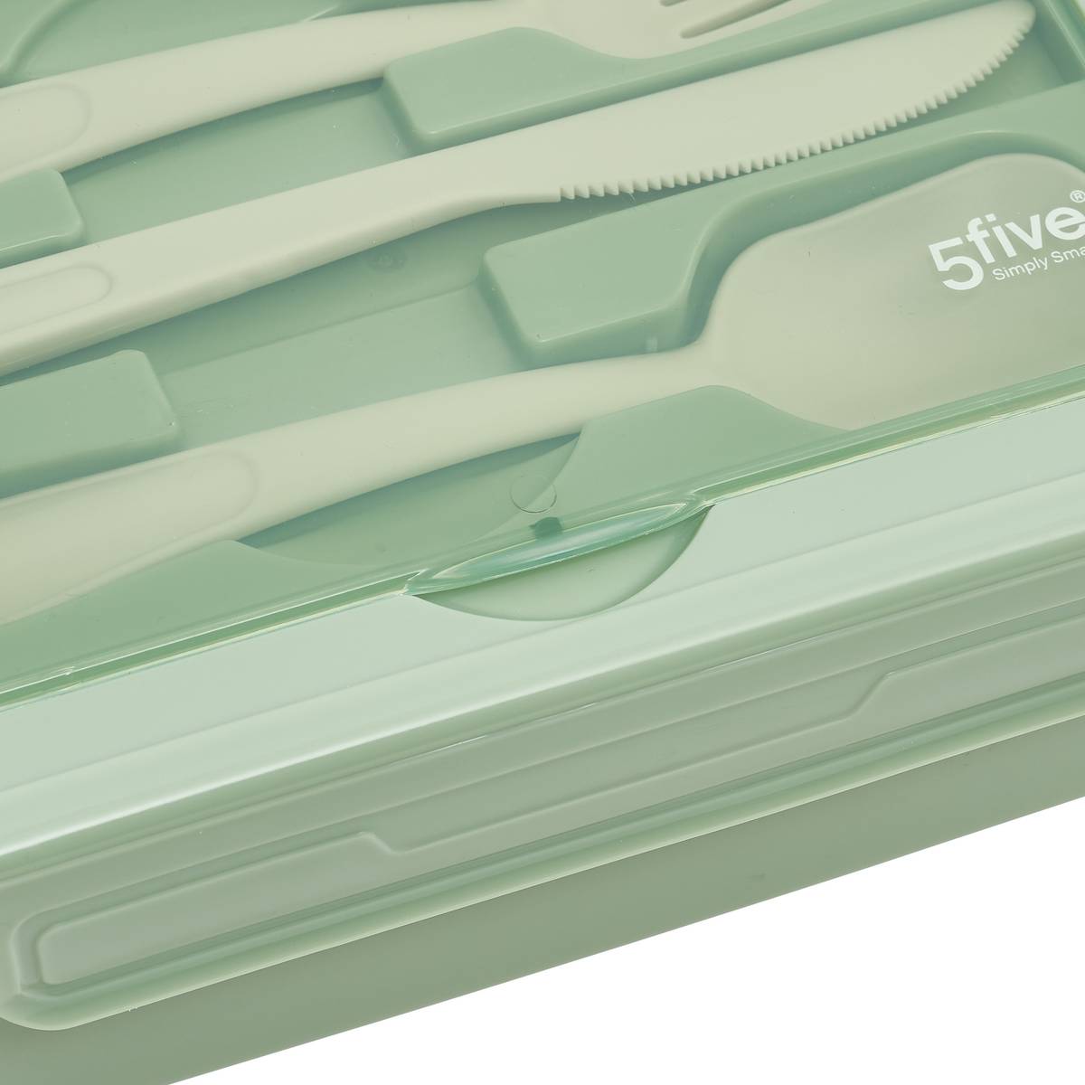 Lunch box avec couverts, 1,2l, vert