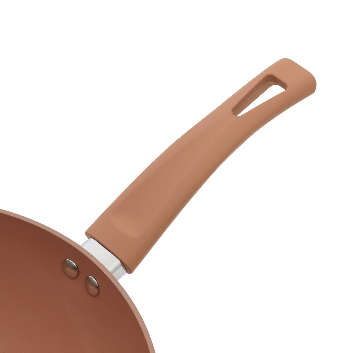 Sauteuse, aluminium forgé, d.28 cm, rose blush Harmony