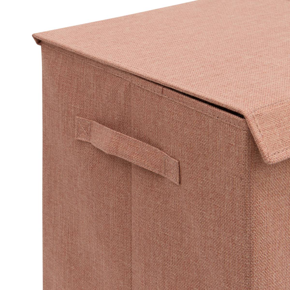 Corbeille à linge, 74l, rose blush
