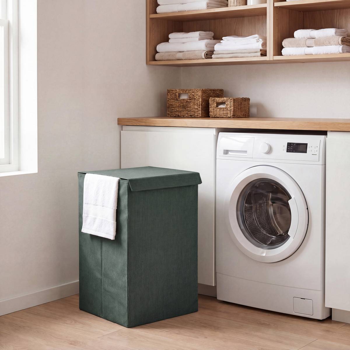 Corbeille à linge, 74l, ficus Colorama