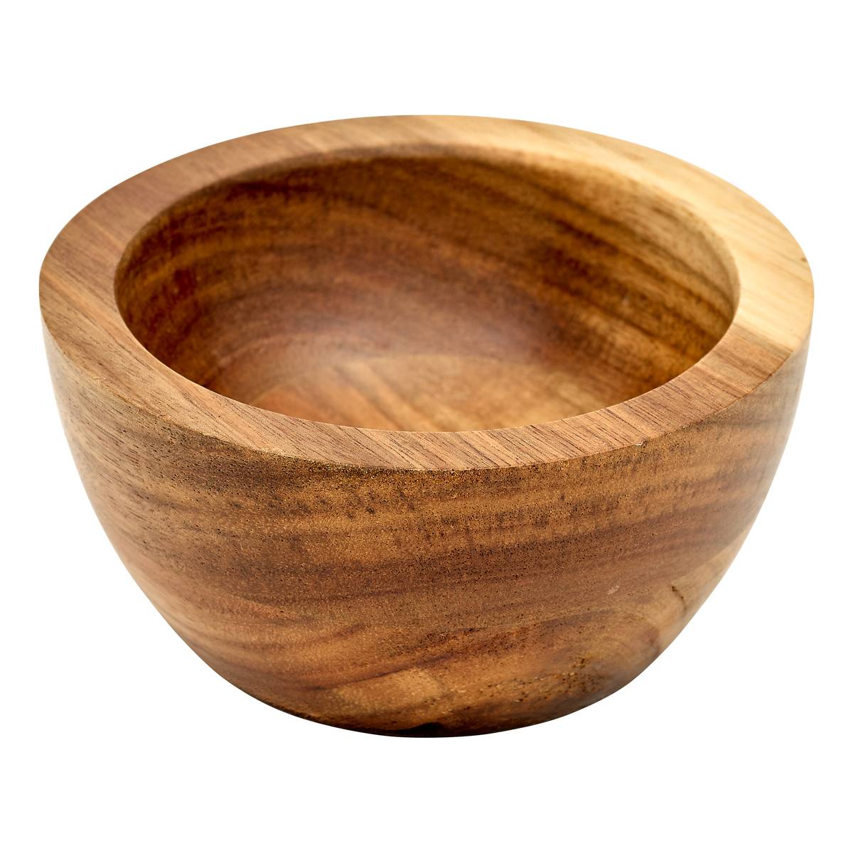 Mortier et pilon, acacia, marron