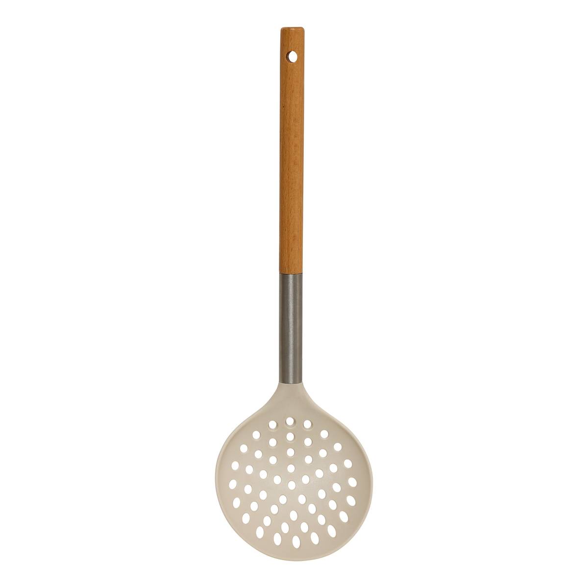 Set pot et 5 ustensiles, d.6,2 cm, crème Equilibre