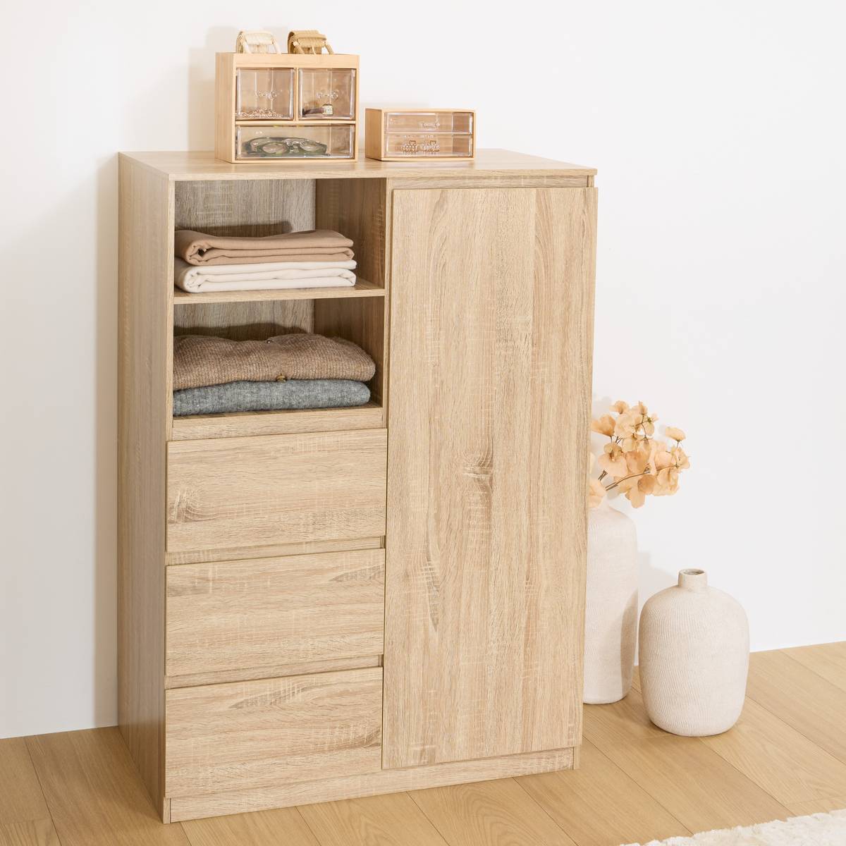 Penderie, h.115 cm, beige Dolo