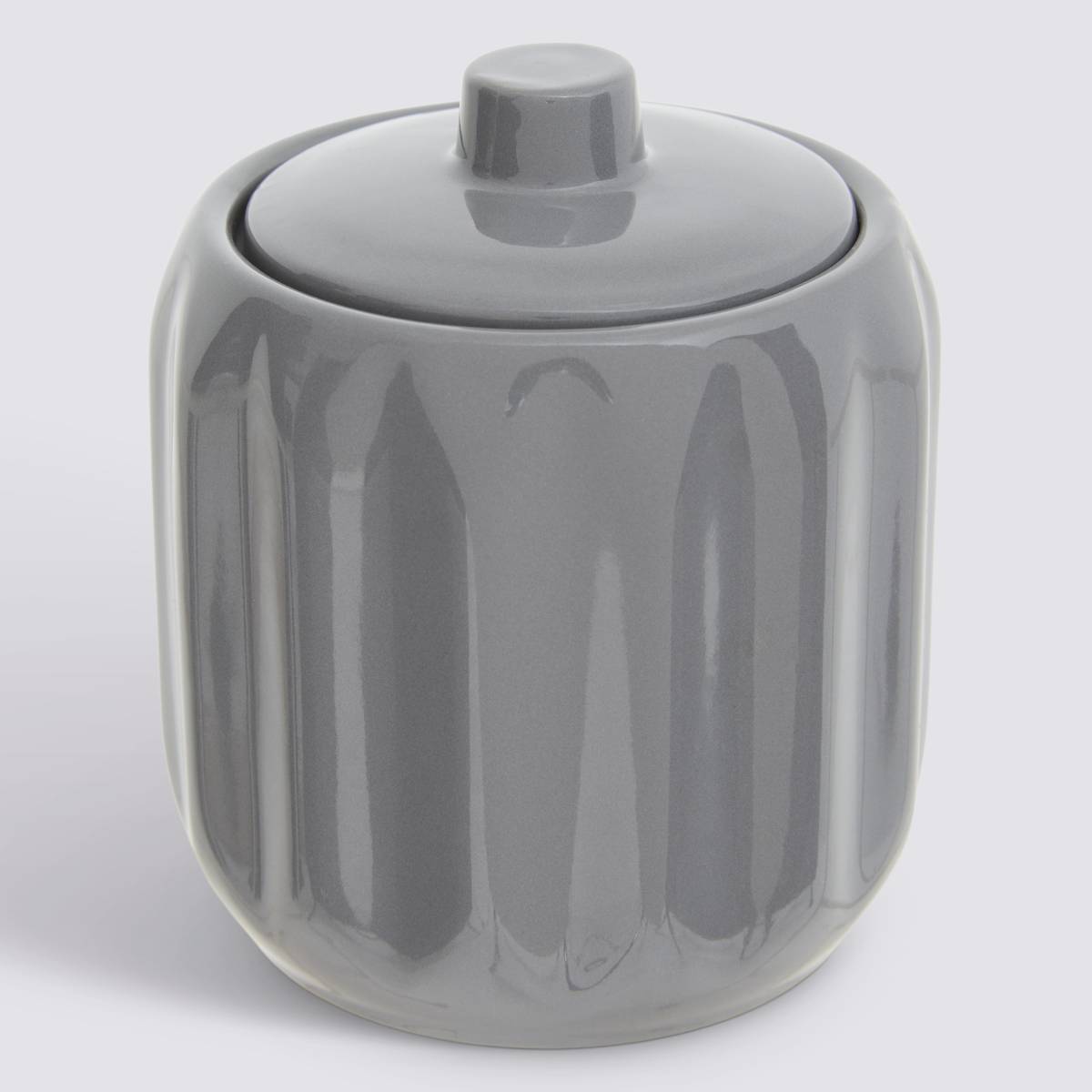 Pot à cotons, d.12,5 cm, gris Colorama