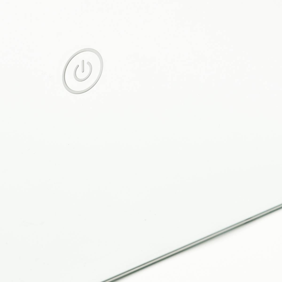 Miroir led, 40x60 cm, argent Halo