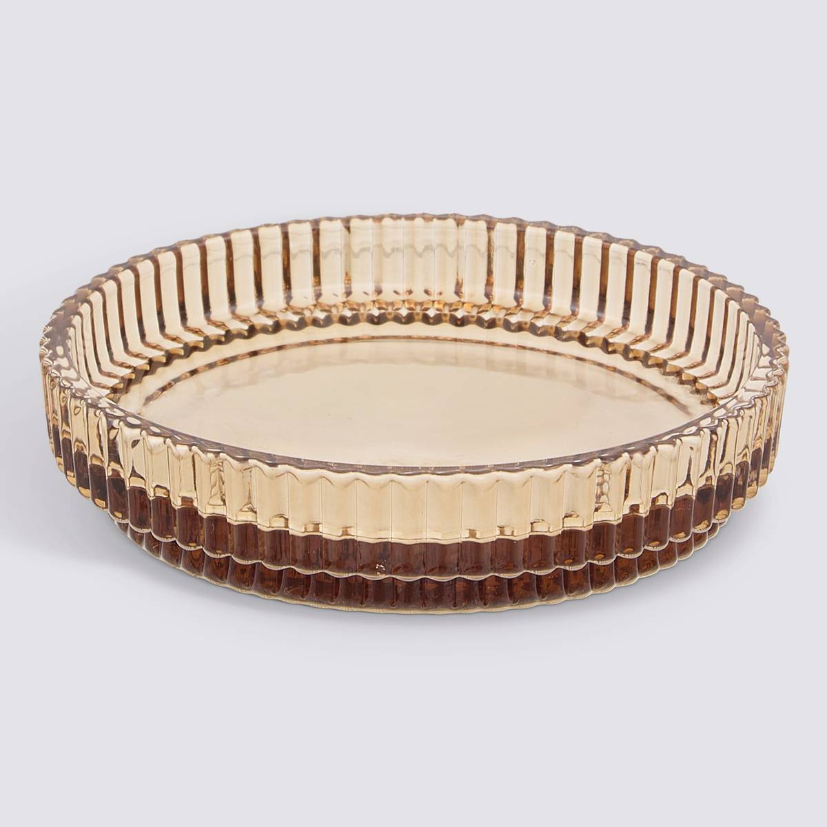Porte-savon, d.11 cm, ambre Solis