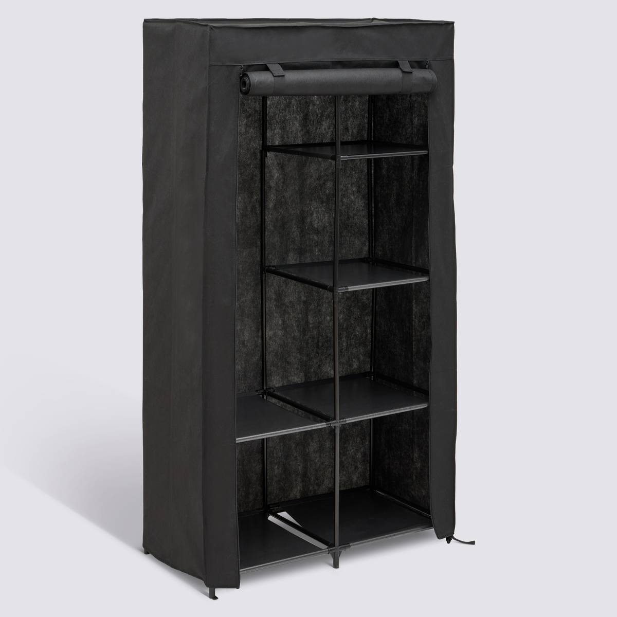 Penderie, 165x88 cm, noir Dressy