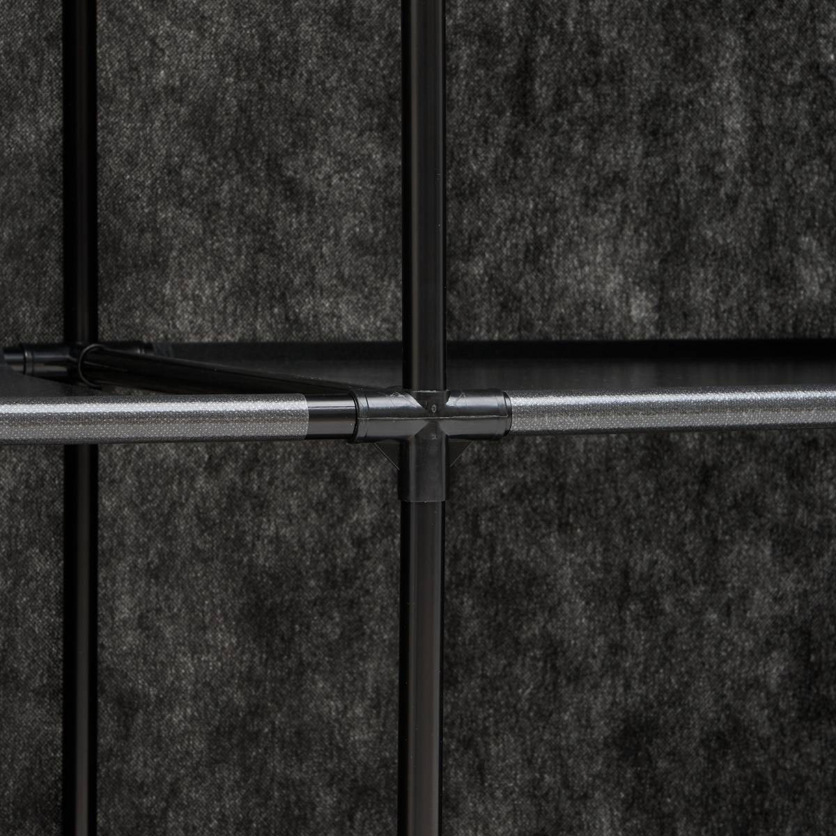 Penderie, 165x88 cm, noir Dressy