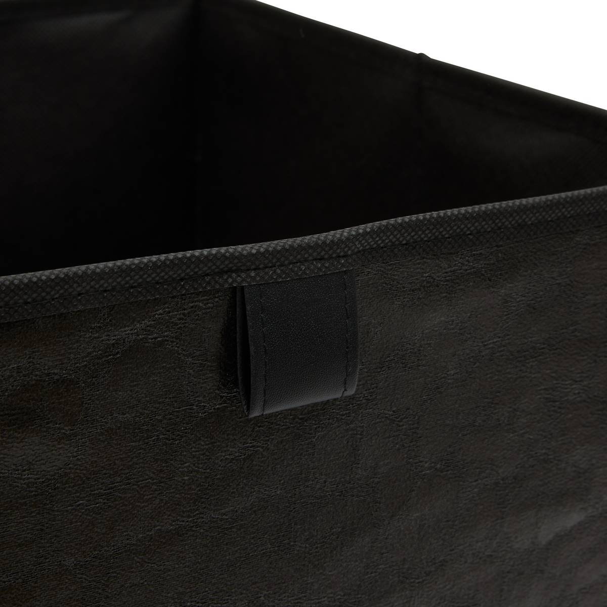 Boîte de rangement, 31x31 cm, noir Mix'n modul