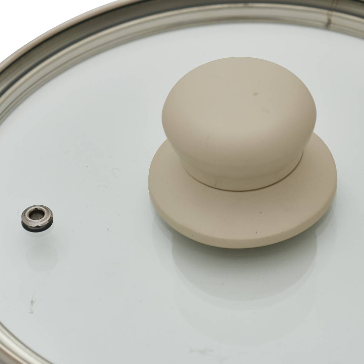 Batterie de cuisine, 12 pièces, beige