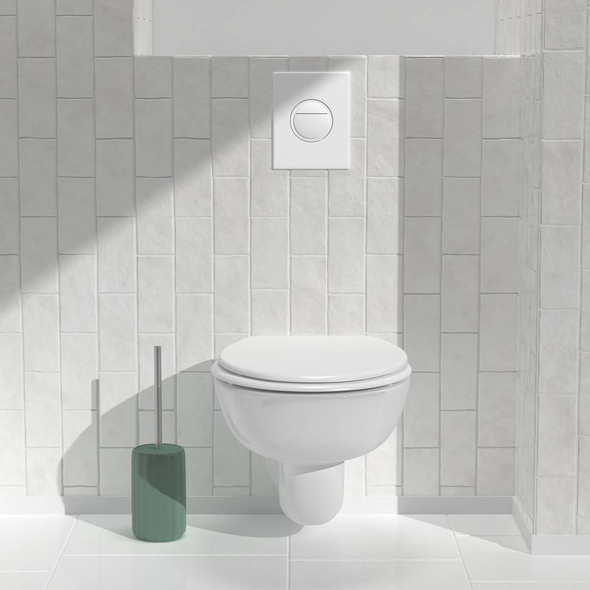 Brosse wc, h.40 cm, ficus