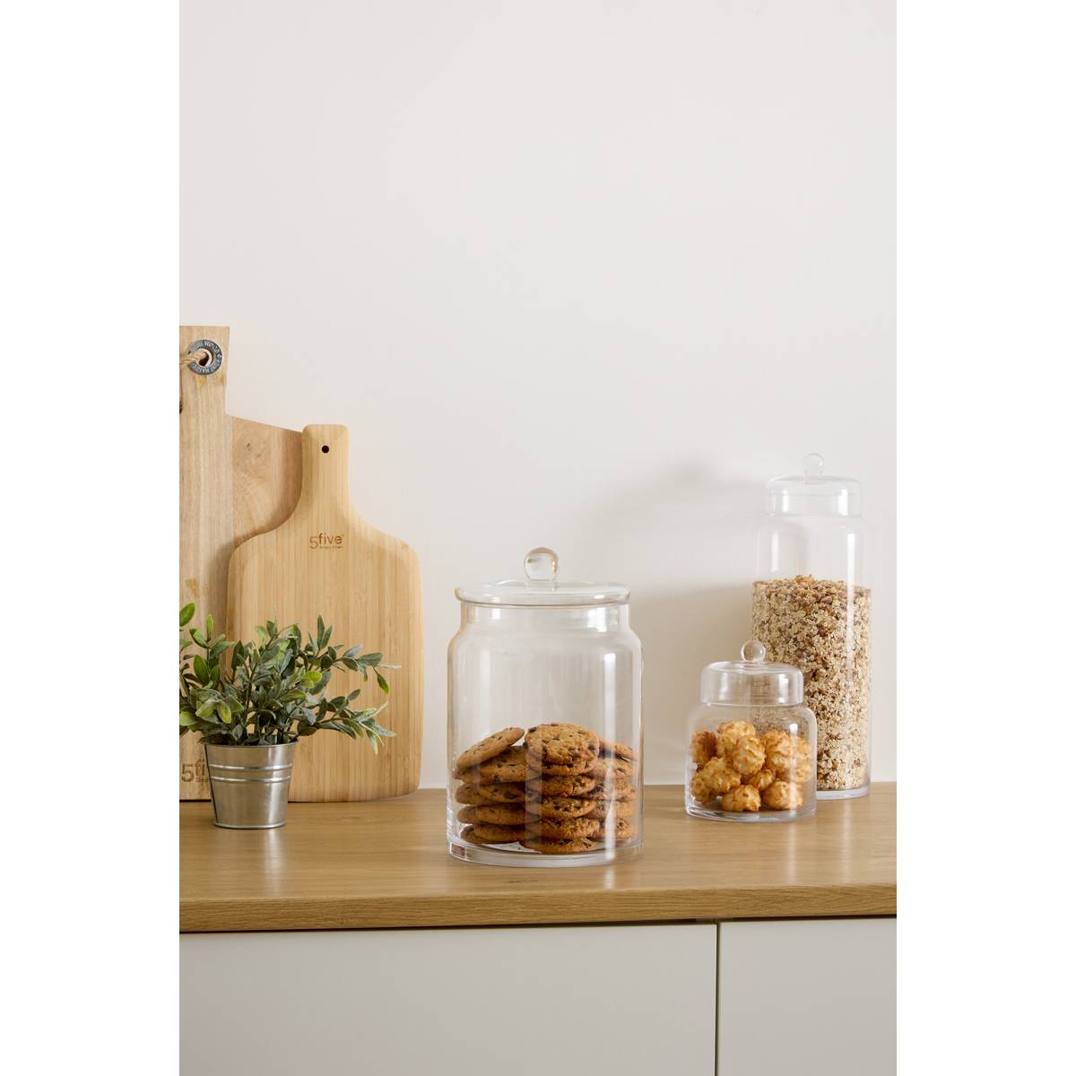 Bonbonnière en verre, 4,4l, transparent Ambroisia