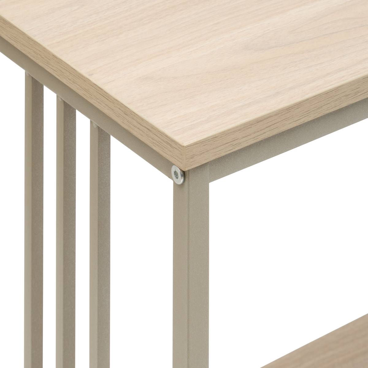Console 3 niveaux, 80x30 cm, sable Duna