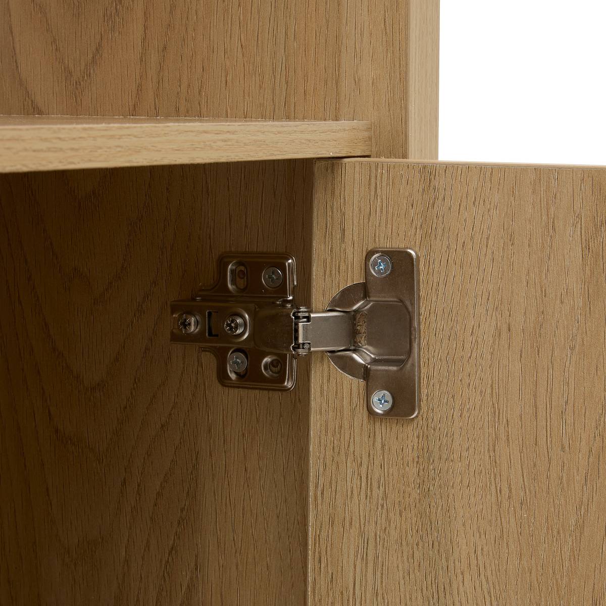 Étagère 6 cases, 74x32 cm, beige Alvo