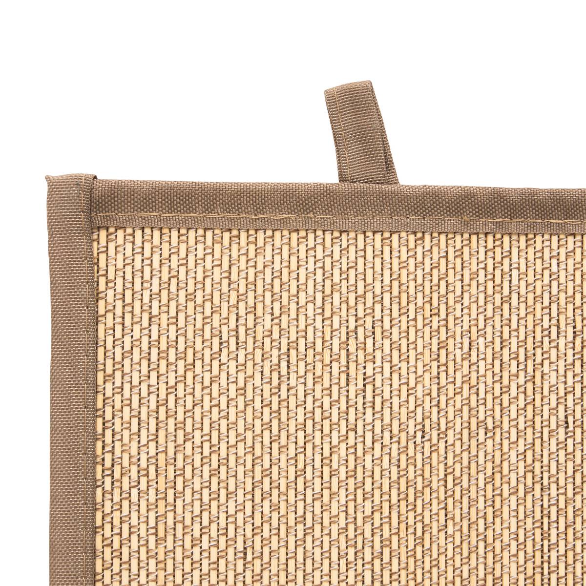 Tapis, bambou, 80x50 cm, beige Stemy