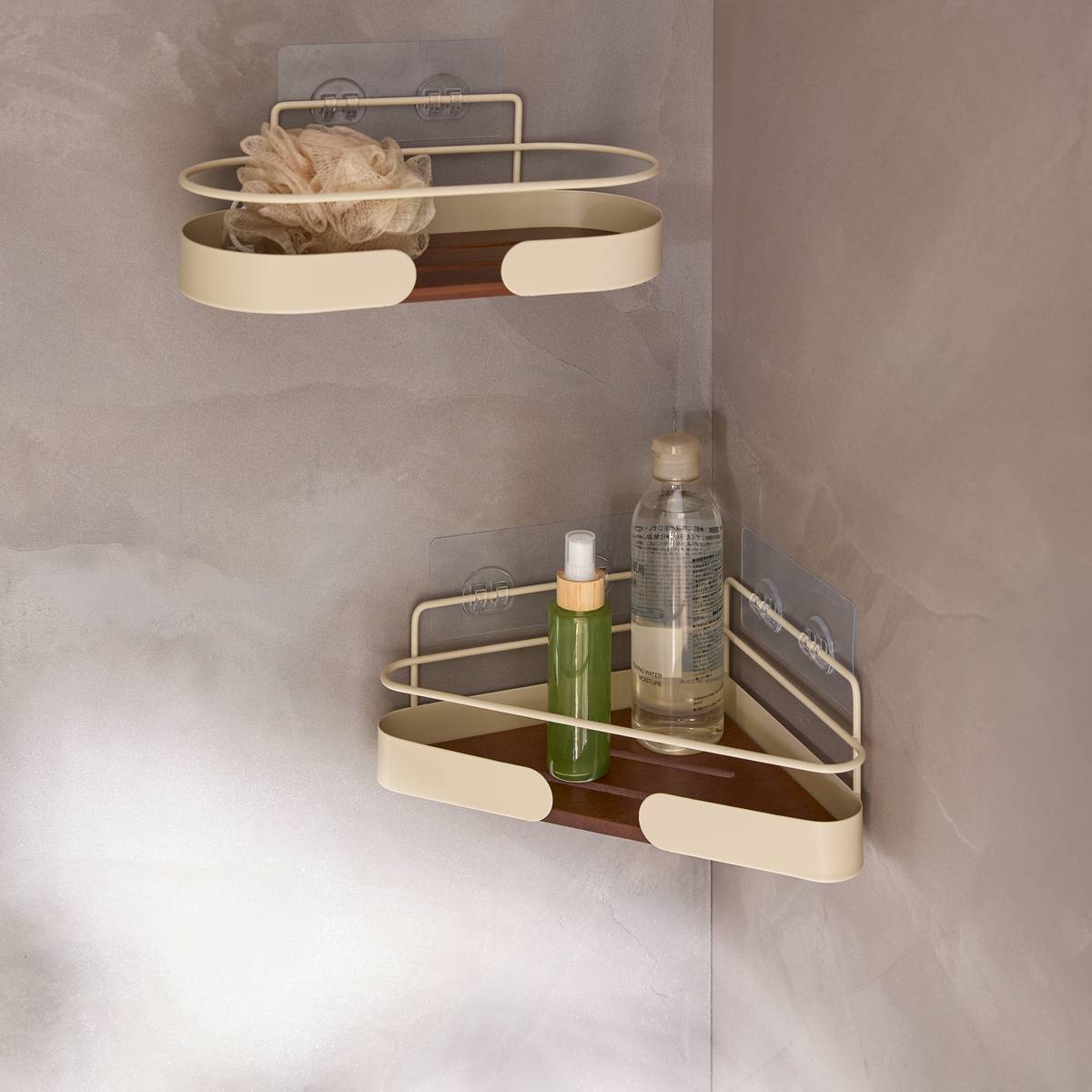 Étagère de douche,  beige Argileo