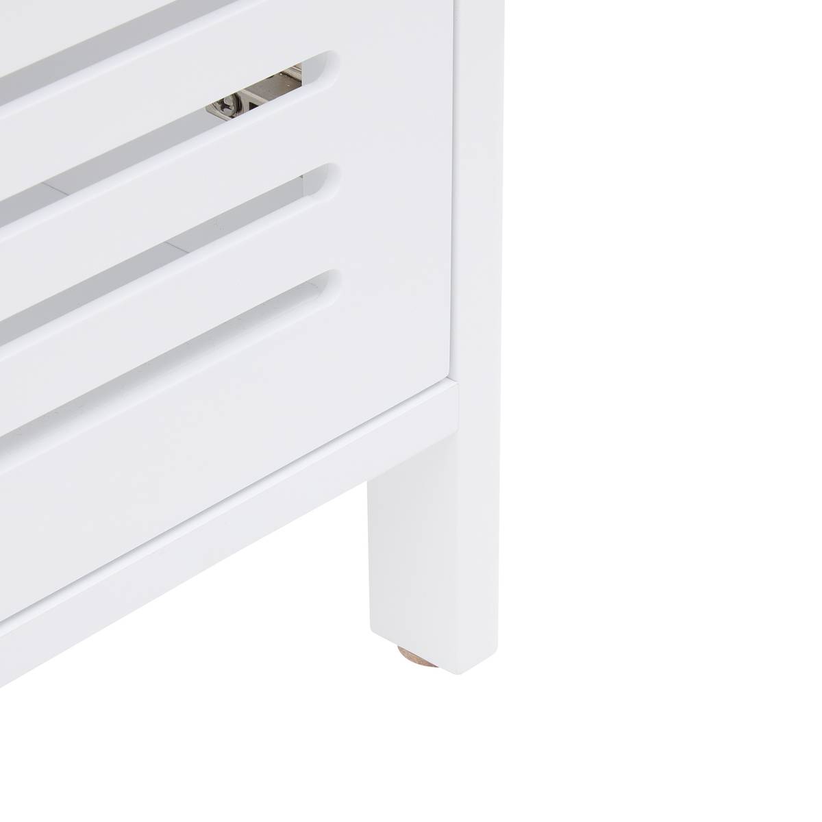 Meuble sous-lavabo 2 portes, 70x35 cm, blanc Orea