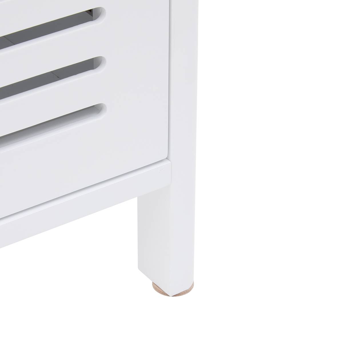 Colonne de rangement 1 porte, h.160 cm, blanc Orea