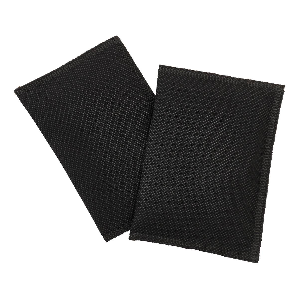 Filtre pour poubelle, parfum citron, 12x8 cm, noir