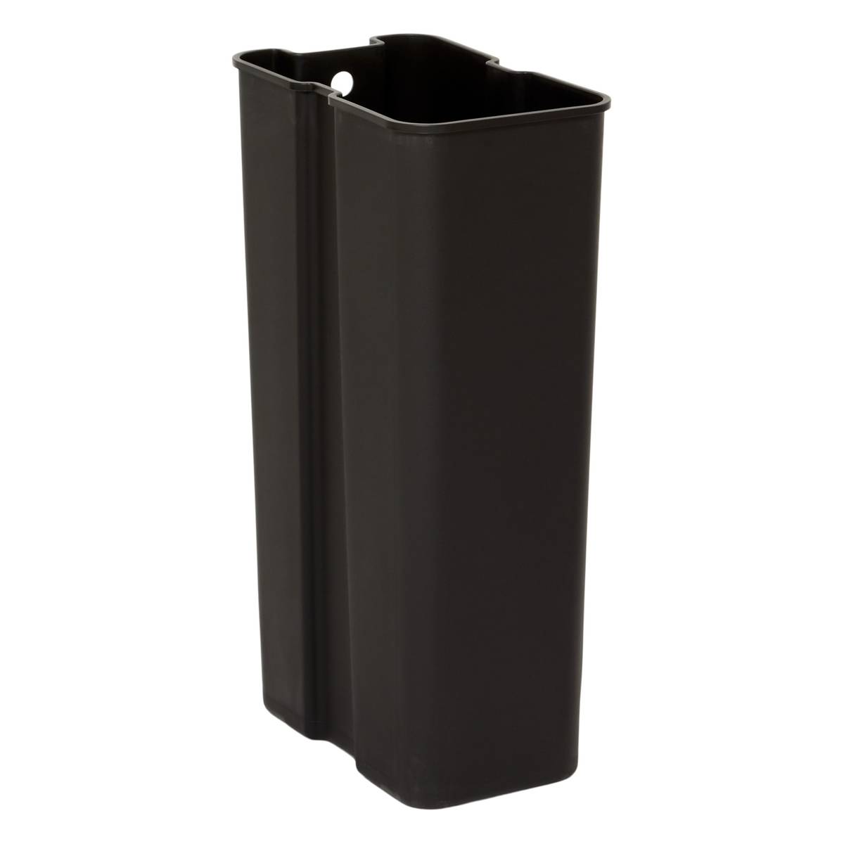 Poubelle manuelle slim, 30l, vert Delta